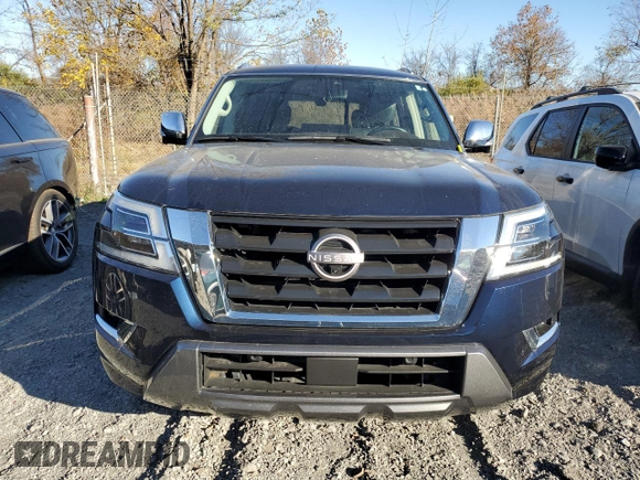 2021 Nissan Armada Platinum with VIN JN8AY2DA5M9372810, listed as a Copart auction lot 79209474 with 29,382 mi miles and Non Repairable. Bid and sale history available at carsss.com. Image 5.