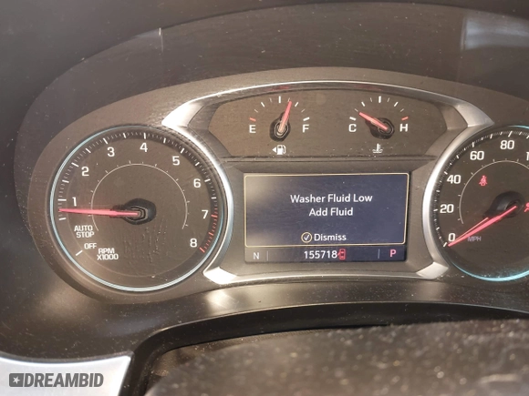 2020 Chevrolet Traverse LT Cloth with VIN 1GNEVGKW8LJ246849, listed as a IAAI auction lot 41652165 with 155,718 mi miles. Bid and sale history available at carsss.com. Image 16.