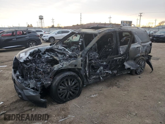 2024 Nissan Pathfinder SL with VIN 5N1DR3CD7RC271586, listed as a Copart auction lot 87817195 with Not provided miles and Salvage title. Bid and sale history available at DreamBid. Image 1.