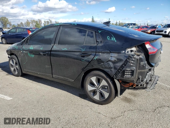 2019 Hyundai Ioniq with VIN KMHC75LH6KU044387, listed as a Copart auction lot 48553905 with 53,533 mi miles and Salvage Title. Bid and sale history available at DreamBid. Image 2.