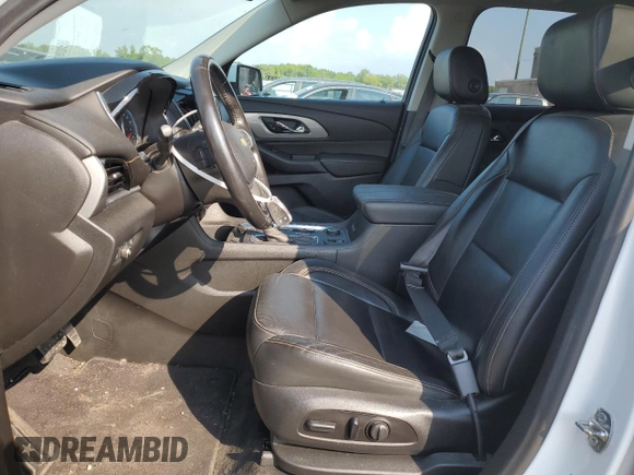 2020 Chevrolet Traverse LT Leather with VIN 1GNEVHKW0LJ143351, listed as a Copart auction lot 69691724 with 118,373 mi miles and Salvage Title. Bid and sale history available at carsss.com. Image 7.