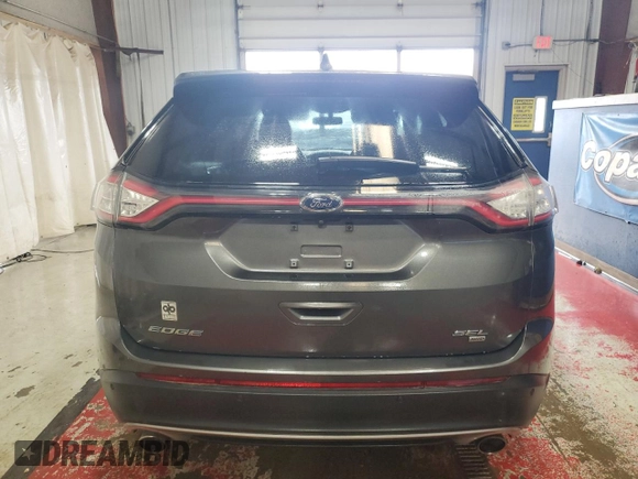 2018 Ford Edge SEL with VIN 2FMPK4J84JBB78073, listed as a Copart auction lot 51618565 with 91,625 mi miles and Salvage Title. Bid and sale history available at carsss.com. Image 6.