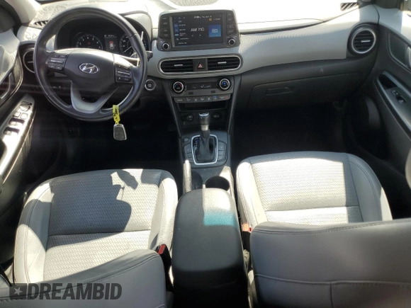 2020 Hyundai Kona Ultimate with VIN KM8K53A59LU485852, listed as a Copart auction lot 52358055 with 53,777 mi miles and Salvage Title. Bid and sale history available at carsss.com. Image 8.