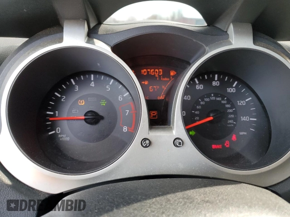 2015 Nissan Juke S with VIN JN8AF5MV6FT560090, listed as a Copart auction lot 53030815 with 107,603 mi miles and Salvage Title. Bid and sale history available at carsss.com. Image 9.