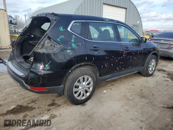 2018 Nissan Rogue SV with VIN KNMAT2MV3JP538407, listed as a Copart auction lot 42497795 with 96,406 mi miles and Salvage Title. Bid and sale history available at carsss.com. Image 3.