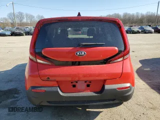 2020 Kia Soul LX with VIN KNDJ23AU0L7705801, listed as a Copart auction lot 48470975 with 115,882 mi miles and Salvage Title. Bid and sale history available at carsss.com. Image 6.
