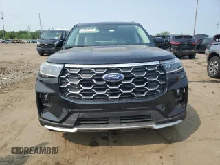 2025 Ford Explorer Platinum с VIN 1FMWK8HC2SGA51085, выставлен на аукционе Copart как лот 59028545 с пробегом 1 771 миль миль и Чистый • Clean title. История ставок и продаж доступна на DreamBid. Изображение 5.