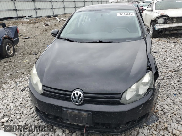 2012 Volkswagen Golf TDI z VIN WVWDM7AJ4CW350268, wystawiony jako Copart lot #85113574 z przebiegiem 184 847 mil mil oraz Szkoda całkowita • Salvage title. Historia ofert i sprzedaży dostępna na DreamBid. Obrazek 5.