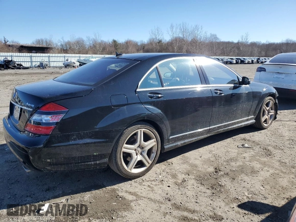 2009 Mercedes-Benz S 550 with VIN WDDNG86X69A271016, listed as a Copart auction lot 47071565 with 117,267 mi miles and Clean title. Bid and sale history available at DreamBid. Image 3.