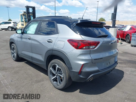 2023 Chevrolet TrailBlazer RS with VIN KL79MTSL4PB138320, listed as a IAAI auction lot 41920580 with 21,058 mi miles and . Bid and sale history available at DreamBid. Image 14.