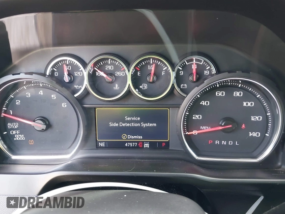 2021 Chevrolet Silverado 1500 LT Trail Boss with VIN 3GCPYFEL5MG150605, listed as a IAAI auction lot 40951452 with 47,577 mi miles and . Bid and sale history available at DreamBid. Image 7.