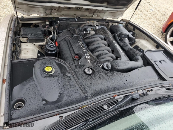 1998 Jaguar XJ with VIN SAJHX1247WC825160, listed as a Copart auction lot 74563884 with 0 mi miles and Non Repairable. Bid and sale history available at carsss.com. Image 11.