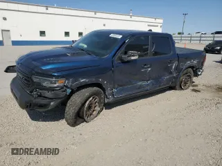 2021 Ram 1500 Limited with VIN 1C6SRFHT8MN535156, listed as a Copart auction lot 59566435 with 59,860 mi miles and Salvage title. Bid and sale history available at DreamBid. Image 1.