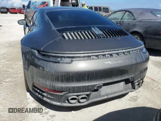 2021 Porsche 911 Carrera S with VIN WP0AB2A95MS222552, listed as a Copart auction lot 75054704 with 0 mi miles and Salvage Title. Bid and sale history available at carsss.com. Image 6.
