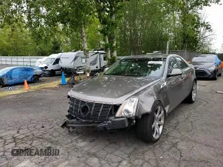 2012 Cadillac CTS Performance with VIN 1G6DM5E30C0126016, listed as a Copart auction lot 54589015 with 40,071 mi miles and Salvage title. Bid and sale history available at DreamBid. Image 14.