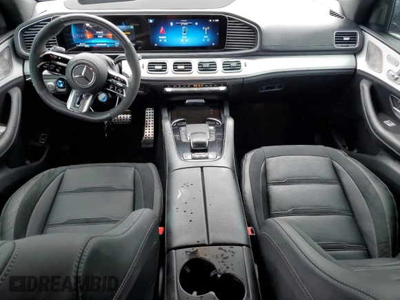 2024 Mercedes-Benz GLS 63 AMG with VIN 4JGFF8KE3RB198439, listed as a Copart auction lot 74292474 with 2,108 mi miles and Non repairable. Bid and sale history available at DreamBid. Image 8.