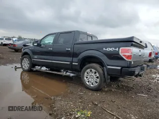 2013 Ford F-150 XL with VIN 1FTFW1ET7DFD31727, listed as a Copart auction lot 55254245 with 103,050 mi miles and Salvage title. Bid and sale history available at DreamBid. Image 2.