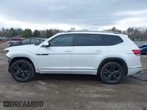 2022 Volkswagen Atlas SEL R-Line z VIN 1V2AR2CA3NC548668, wystawiony jako IAAI lot #41967112 z przebiegiem 35 101 mil mil oraz . Historia ofert i sprzedaży dostępna na DreamBid. Obrazek 15.
