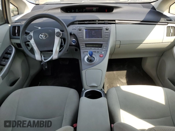 2013 Toyota Prius One with VIN JTDKN3DU5D1657420, listed as a Copart auction lot 52377155 with 71,929 mi miles and Salvage Title. Bid and sale history available at DreamBid. Image 8.