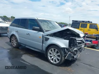 2008 Land Rover Range Rover Sport SC with VIN SALSH23488A188051, listed as a IAAI auction lot 42612602 with 90,227 mi miles and . Bid and sale history available at DreamBid. Image 1.