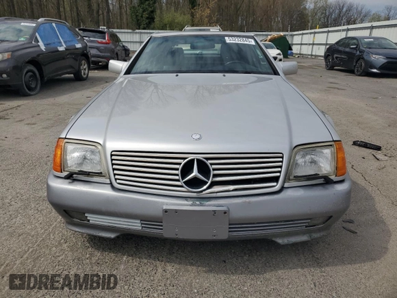1994 Mercedes-Benz SL 5.0L with VIN WDBFA67E2RF092684, listed as a Copart auction lot 53232845 with 81,932 mi miles and Clean title. Bid and sale history available at DreamBid. Image 5.