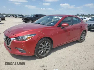 2018 Mazda 3 Touring z VIN 3MZBN1V38JM210358, wystawiony jako Copart lot #53165545 z przebiegiem 100 303 mil mil oraz Szkoda całkowita • Salvage title. Historia ofert i sprzedaży dostępna na DreamBid. Obrazek 1.