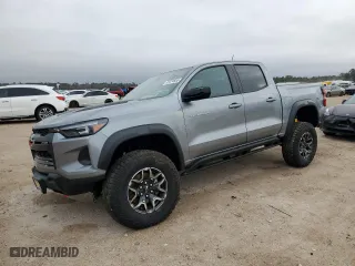 2024 Chevrolet Colorado 4WD ZR2 with VIN 1GCPTFEK9R1156483, listed as a Copart auction lot 45374855 with 6,540 mi miles and Salvage Title. Bid and sale history available at carsss.com. Image 1.