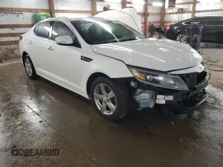 2015 Kia Optima LX with VIN KNAGM4A75F5640302, listed as a Copart auction lot 43641325 with 95,606 mi miles and Salvage Title. Bid and sale history available at DreamBid. Image 4.