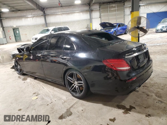 2017 Mercedes-Benz E-Class AMG E 43 with VIN WDDZF6EB1HA173024, listed as a Copart auction lot 86047244 with 78,553 mi miles and Salvage Title. Bid and sale history available at carsss.com. Image 2.