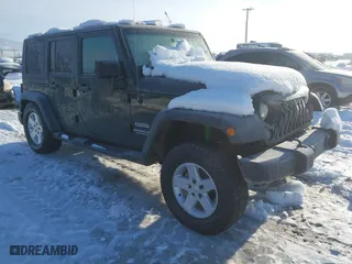 2010 Jeep Wrangler Unlimited Sport with VIN 1J4BA3H12AL127802, listed as a IAAI auction lot 41237029 with 94,320 mi miles. Bid and sale history available at carsss.com. Image 1.
