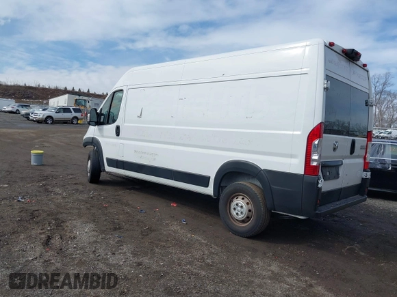 2023 Ram ProMaster Cargo with VIN 3C6MRVHG1PE543548, listed as a IAAI auction lot 41616864 with 41,453 mi miles. Bid and sale history available at carsss.com. Image 3.