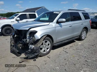 2018 Ford Expedition XLT with VIN 1FMJU1JT4JEA42677, listed as a Copart auction lot 58957205 with 144,611 mi miles and Salvage title. Bid and sale history available at DreamBid. Image 1.