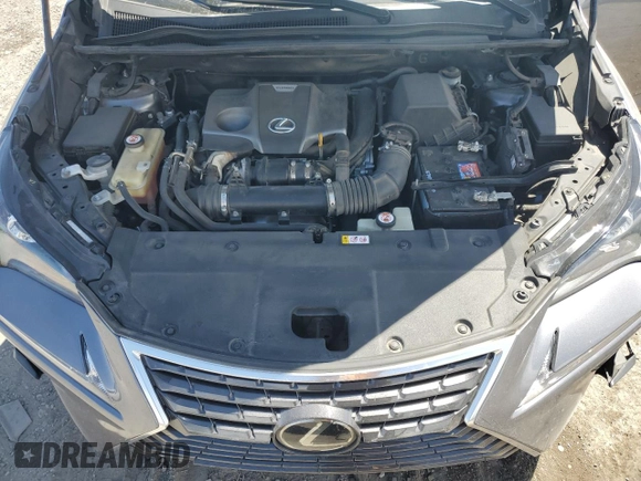 2019 Lexus NX 300 with VIN JTJBARBZXK2194319, listed as a Copart auction lot 57480415 with 91,407 mi miles and Salvage title. Bid and sale history available at DreamBid. Image 12.