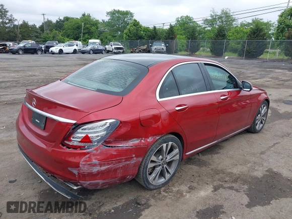 2018 Mercedes-Benz C 300 z VIN WDDWF4JB5JR359167, wystawiony jako IAAI lot #42352283 z przebiegiem 59 004 mil mil oraz . Historia ofert i sprzedaży dostępna na DreamBid. Obrazek 4.