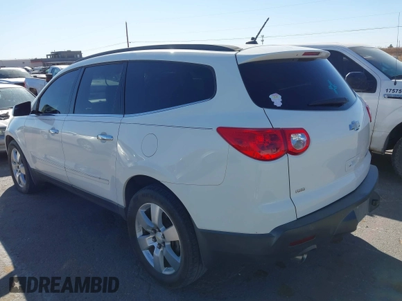 2011 Chevrolet Traverse LTZ with VIN 1GNKVLED4BJ369150, listed as a IAAI auction lot 41733465 with 168,655 mi miles and . Bid and sale history available at DreamBid. Image 3.