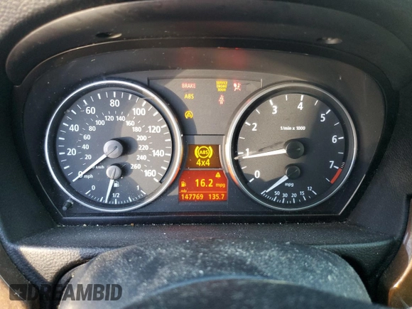 2006 BMW 3 Series 325xi with VIN WBAVD13556KT79787, listed as a Copart auction lot 46780135 with 147,769 mi miles and Non Repairable. Bid and sale history available at carsss.com. Image 9.