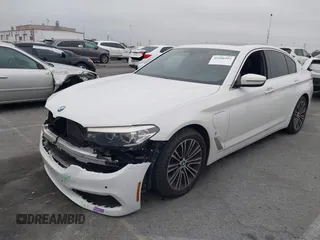 2018 BMW 5 Series 530e with VIN WBAJA9C56JB252738, listed as a IAAI auction lot 42260352 with 113,581 mi miles and . Bid and sale history available at DreamBid. Image 18.