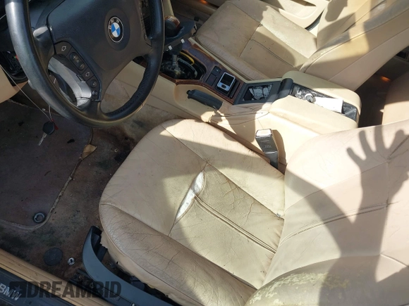 2002 BMW 5 Series 530iA with VIN WBADT63442CH91578, listed as a IAAI auction lot 41249127 with Not Provided miles. Bid and sale history available at carsss.com. Image 13.
