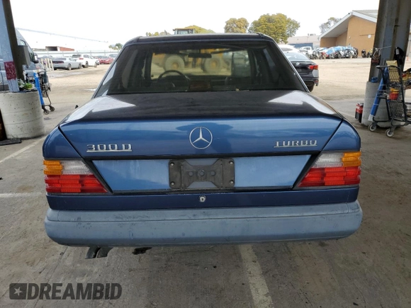 1987 Mercedes-Benz 300 with VIN WDBEB33D3HA355359, listed as a Copart auction lot 49532285 with 145,899 mi miles and Clean Title. Bid and sale history available at DreamBid. Image 6.