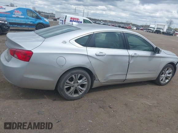2014 Chevrolet Impala LT with VIN 1G1125S34EU123487, listed as a IAAI auction lot 42088001 with 184,553 mi miles and . Bid and sale history available at DreamBid. Image 13.