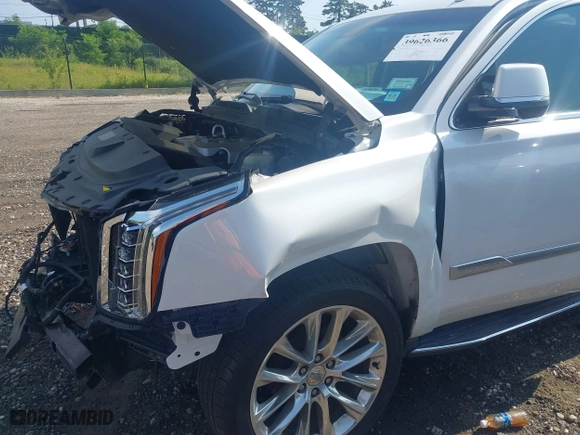 2019 Cadillac Escalade Luxury with VIN 1GYS4BKJ1KR400821, listed as a IAAI auction lot 39626366 with 75,775 mi miles. Bid and sale history available at carsss.com. Image 17.