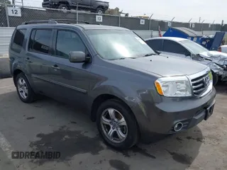 2012 Honda Pilot EX-L with VIN 5FNYF3H55CB039448, listed as a IAAI auction lot 41657753 with 168,647 mi miles. Bid and sale history available at carsss.com. Image 1.