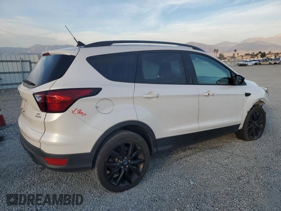 2019 Ford Escape SE with VIN 1FMCU0GD7KUB08472, listed as a Copart auction lot 43420495 with 53,044 mi miles and Salvage Title. Bid and sale history available at carsss.com. Image 3.