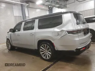 2023 Jeep Grand Wagoneer Series II с VIN 1C4SJSFP2PS556878, выставлен на аукционе Copart как лот 83029574 с пробегом 34 592 миль миль и Списание • Salvage title. История ставок и продаж доступна на DreamBid. Изображение 2.