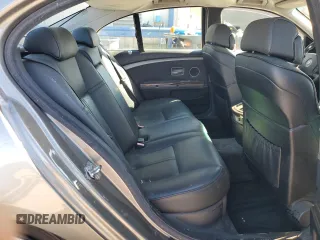 2004 BMW 7 Series 745i with VIN WBAGL63434DP72026, listed as a Copart auction lot 50003505 with 135,202 mi miles and Salvage Title. Bid and sale history available at DreamBid. Image 10.