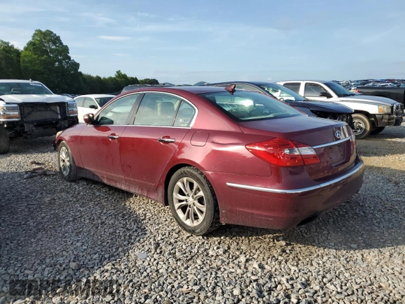 2013 Hyundai Genesis 3.8L z VIN KMHGC4DDXDU209542, wystawiony jako Copart lot #60845625 z przebiegiem 224 186 mil mil oraz Szkoda całkowita • Salvage title. Historia ofert i sprzedaży dostępna na DreamBid. Obrazek 2.