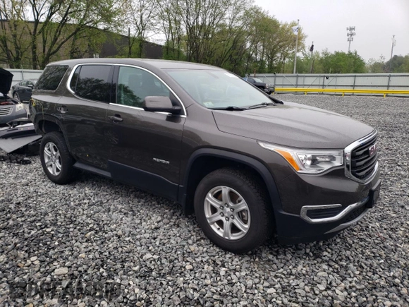 2019 GMC Acadia SLE with VIN 1GKKNRLA7KZ293790, listed as a Copart auction lot 56203925 with 68,729 mi miles and Salvage title. Bid and sale history available at DreamBid. Image 4.