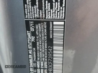 2012 Mercedes-Benz C 250 с VIN WDDGJ4HB3CF739542, выставлен на аукционе Copart как лот 62375505 с пробегом 139 214 миль миль и Списание • Salvage title. История ставок и продаж доступна на DreamBid. Изображение 12.