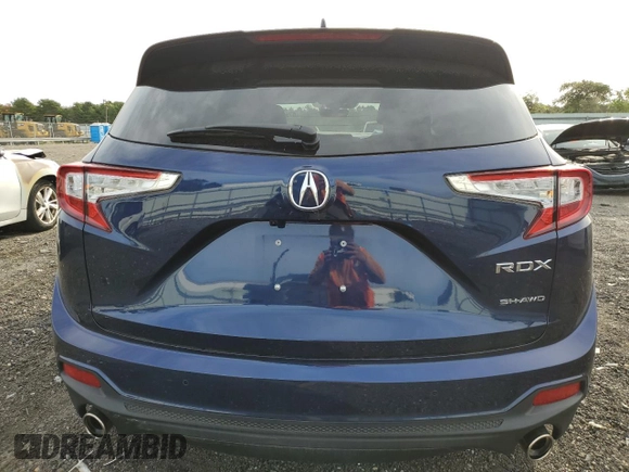 2021 Acura RDX w/Technology Package with VIN 5J8TC2H51ML037161, listed as a Copart auction lot 67962313 with 10,058 mi miles. Bid and sale history available at carsss.com. Image 6.