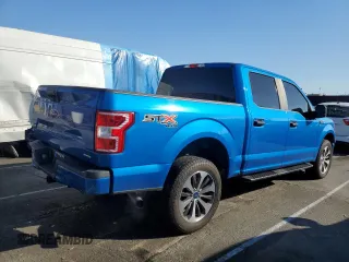 2020 Ford F-150 XL with VIN 1FTEW1EP6LKD24269, listed as a Copart auction lot 43443435 with 59,375 mi miles and Salvage Title. Bid and sale history available at carsss.com. Image 3.